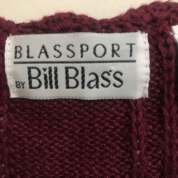 Bill Blass Cotton Blend Sweater NWT SzM - Picture 3 of 8